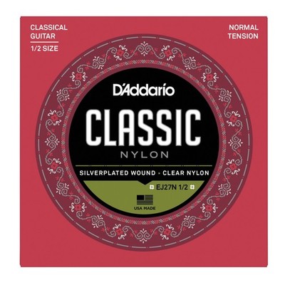 D'Addario K-Git.Saiten Classic EJ27N-1/2 1/2 Size, Silverplated, Normal -