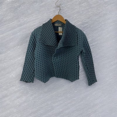 ISSEY MIYAKE / 3Dスチームジャケット/2/ポリエステル/BLU/IM61FD011 ISSEY MIYAKE 3D Steam Jacket/2/Polyester/Blu/Im61Fd011 Men's #ED