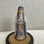 1st Edition Fenton Mary 5" Signed T. Kelley w/Original Fenton Sticker