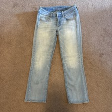 American Eagle Outfitters Women's Jeans Super Stretch Artist Crop Size 4  