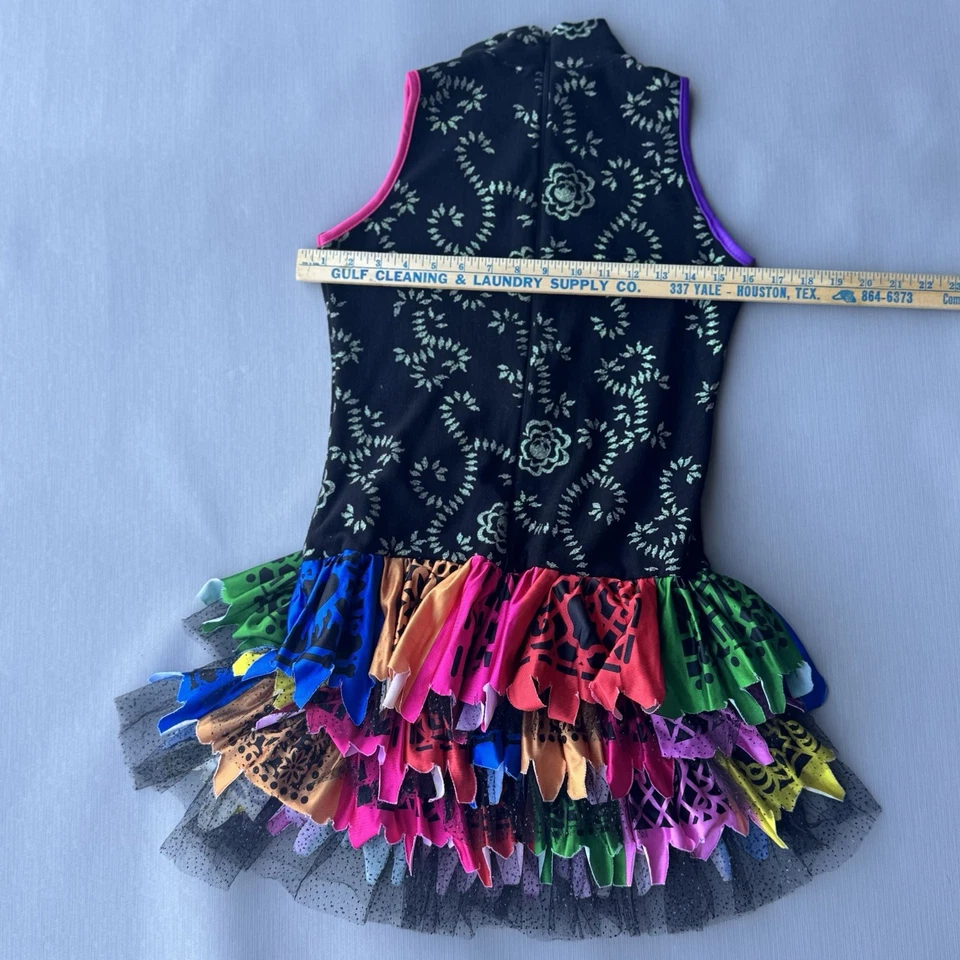 Disfraz Monster High Skelita Calaveras L 12 14 Día de Muertos Vestido Halloween Foto 3 de 4