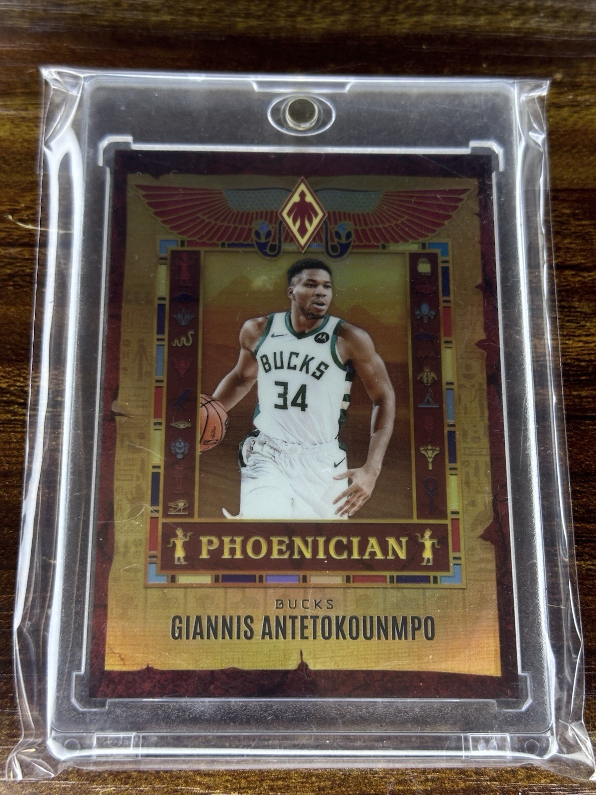 2023-24 Panini Phoenix Giannis Antetokounmpo #2 Phoenician Case Hit SSP