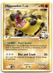 Hippowdon E4 42/111 Rising Rivals Uncommon Pokemon TCG