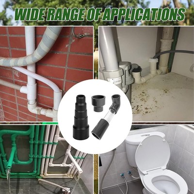 Quick Clean HVAC Abflussleitung Werkzeug mit 34 Zoll Staubsaugerschlauch und PVC