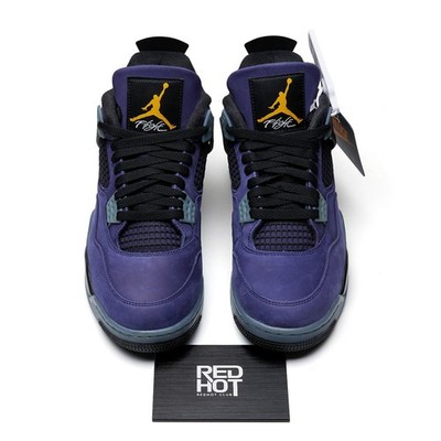 Nike Air Jordan 4 Retro 'Lakers' Imperial Purple FV5029-500 Men's
