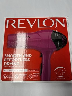 Revlon Essentials 1875W Frizz Control Hair Dryer (RV474)