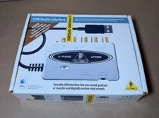 BEHRINGER UFO202 U-PHONO 2-input 2-output USB audio interface | Open Box