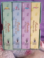 Cinderella Boxed Storybook Disney  Movie Scenes Large Pin Collection Set Of 4