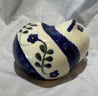 Polish Pottery Boleslaweic Sleeping Kitty Cat Kitten Figure HTF 4” Wide 2 1/2” T — photo 2