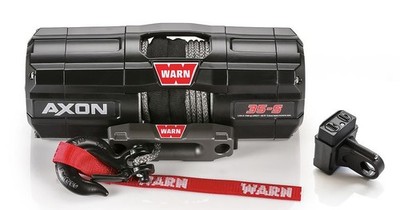Warn AXON 35-S Synthetic Winch 101130 High-Strength Off-Road Durable Performance