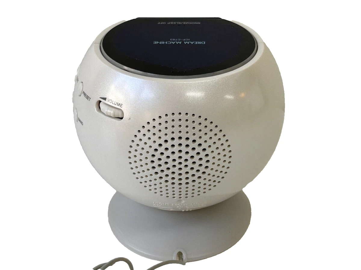Despertador Sony Dream Machine ICF-C763 AM/FM Sintonizador Digital Radio