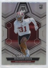 2024 Panini Mosaic Rookies Silver Prizm Renardo Green #358 0o2b
