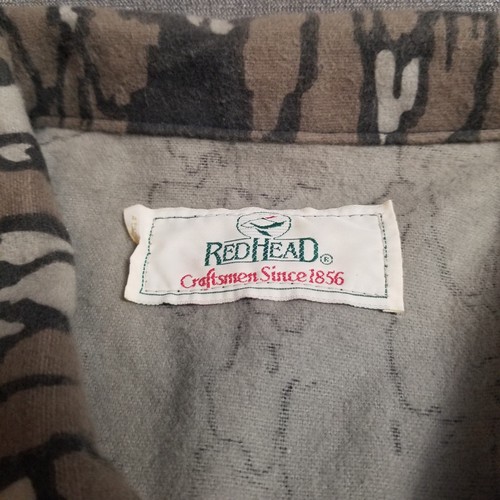 Vintage Red Head Jacket Trebark Camo Hunting Outdoors Fishing Sz XXL 2XL - Picture 11 of 11