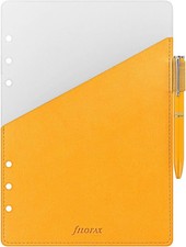 Filofax A5 Pen Holder With Pen Yellow Divider A5 Filofax Organiser or Clipbook