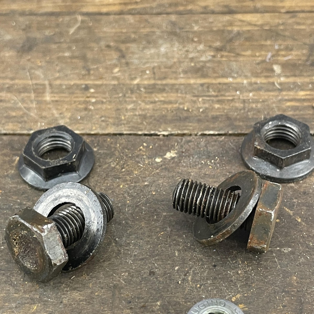 Vintage Sugino Dust Caps Chainwheel Bolts Set Japan Crank Arm