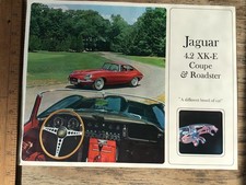Jaguar E-type Series One Dealerfactory Brochure Original Jaguar E-type Series One Dealerfactory Brochure Original