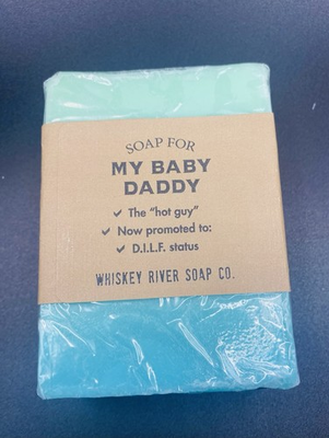 #ad #ad Soap for My Baby Daddy Whiskey River Soap Co 🆕 $6.99