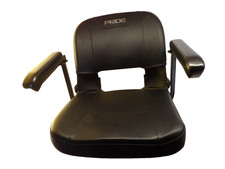 Pride Mobility Seat Assembly with Armrests for Go Go Scooter - Very Light Use