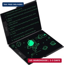 14.3in Foldable LCD Writing Tablet, Reusable Digital Notepad with Lock