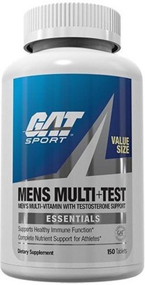 GAT Sport Men's Multivitamin & Test Booster 150 tabs