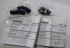 Kenwood K29-5283 5282 OEM 4 each Volume  Channel Knobs TK-190/TK-290/TK-390