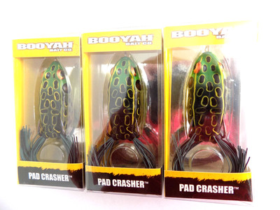 BOOYAH PAD CRASHER  - BULL FROG - 3 LURES - 639i