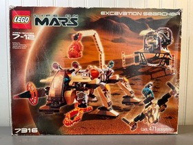 Lego - Life On Mars - Excavation Searcher #7316 (w/Box + Instructions) COMPLETE!