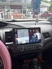 For Honda Civic 2006-2011 Apple CarPlay Android 12 Car Radio Stereo GPS Navi FM