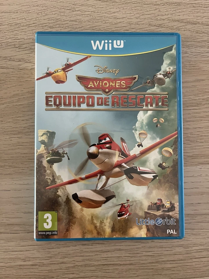 AVIONES EQUIPO DE RESCATE - NINTENDO WII U WIIU - PAL ESPAÑA - DISNEY, foto 1 de 5