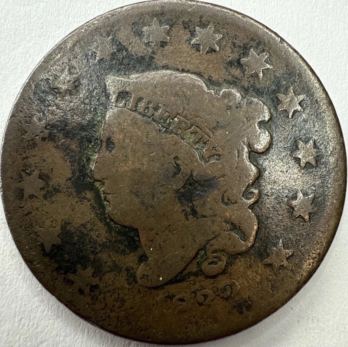 25+ 1832 Year Coronet Head US Large Cents (1816-1839) for sale