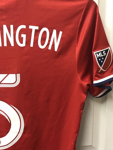 Michael Harrington Signed Autographed 2015 GAME USED Chicago Fire Jersey **COA - Picture 5 of 8