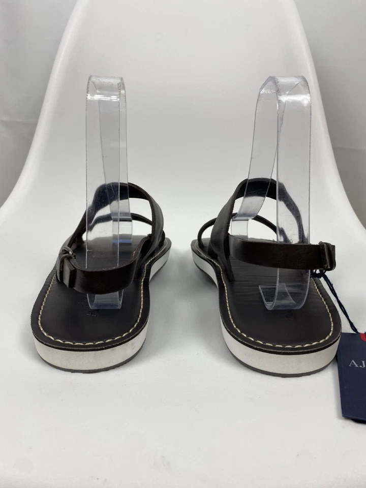 Armani Jeans Genuine Leather Sandals Men size 43 - Image 4 of 4
