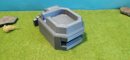 Deutscher Bunker Normandie 2. Weltkrieg Diorama WW2 Modell Maßstab 1:87 1:72 (C) - Bild 2 von 6
