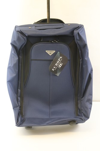 Europa Collapsible Rolling Duffel, Blue, Large 22" x 15' x 6"...New With Tags.. - Picture 2 of 7