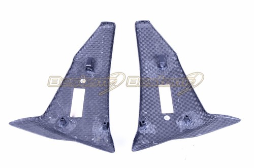 Ducati Hypermotard 950 2019 fibra de carbono radiador de agua carenado paneles laterales de rodilla - Imagen 4 de 4