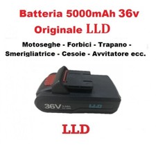 Batteria LLD 36v 5.0Ah per Cesoie Avvitatori ecc Attacco Vecchio