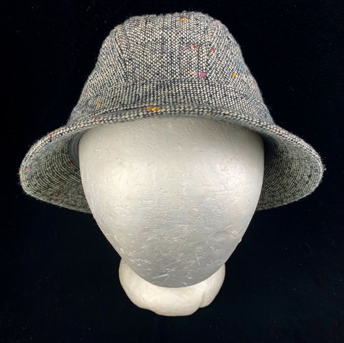 Mens Yupoong S Bucket Hat Black Wool 