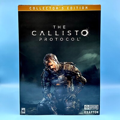 The Callisto Protocol Collector's Edition *NO GAME* Steelbook Case Jacob Statue
