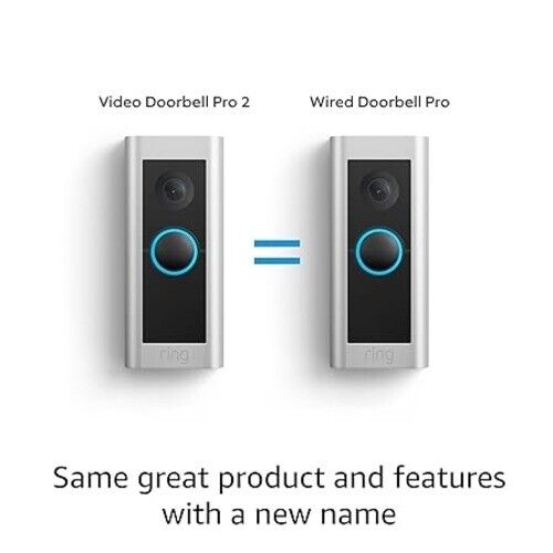 Ring Video Doorbell Pro Smart Wi-Fi - Wired - 1080p Head-to-Toe HD+ Video - Picture 3 of 7