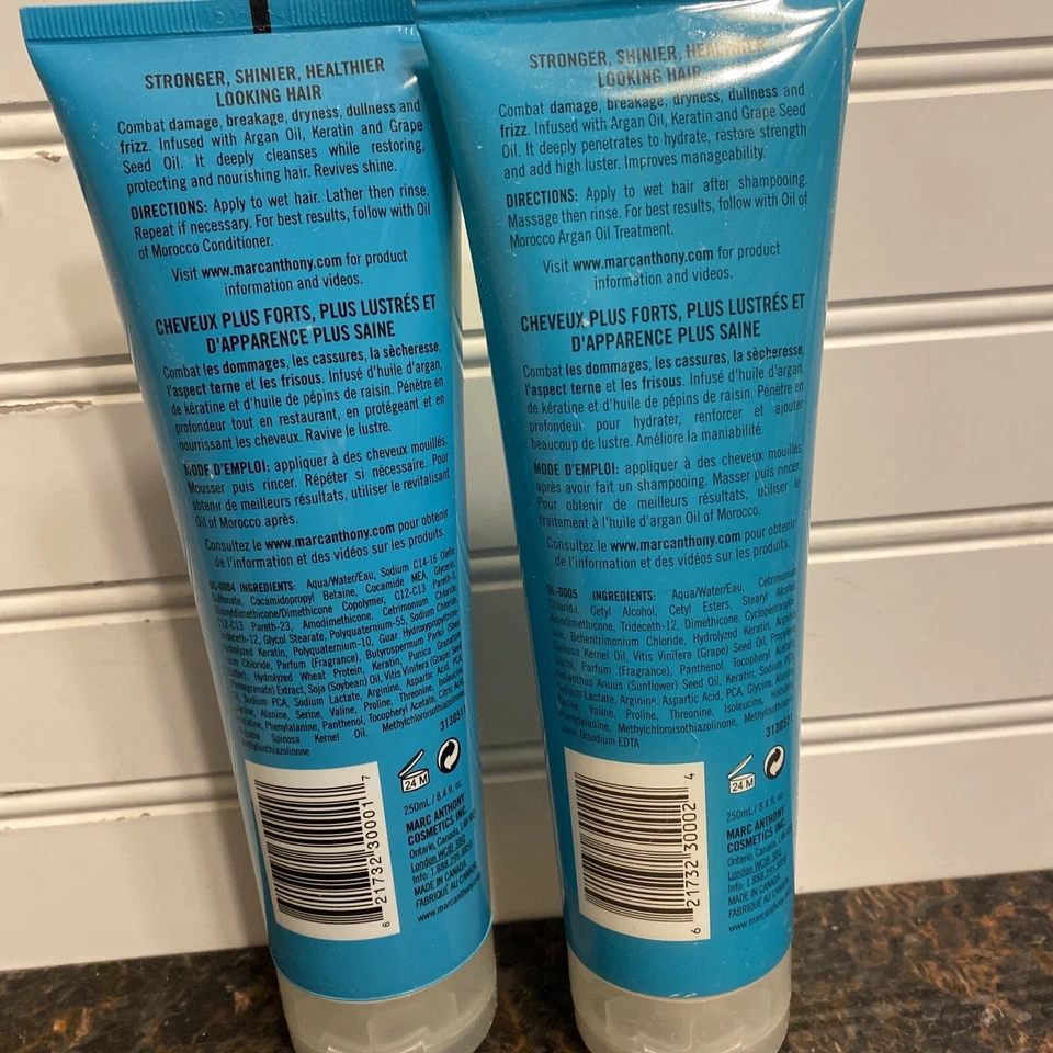 NUEVO Champú y acondicionador Marc Anthony Oil of Morocco aceite de argán 250 ml Foto 2 de 2