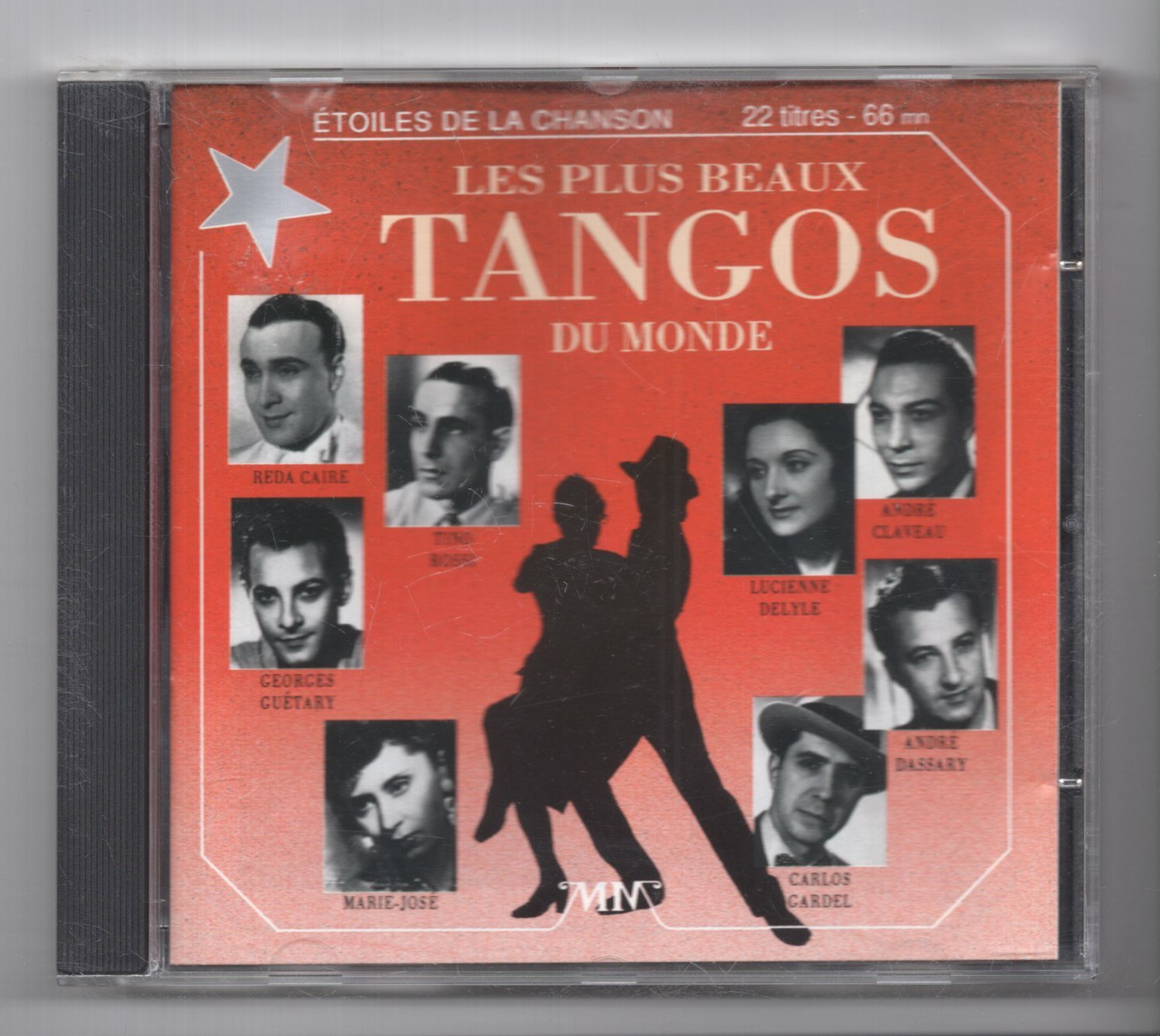 (KL836) Andre Bernard, Les Plus Beaux Tangos Du Monde - 1994 CD