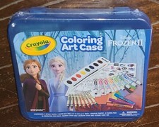 Crayola Disney FROZEN II Art Case: Crayons/Glue/Pages/Stampers/Stickers/ More