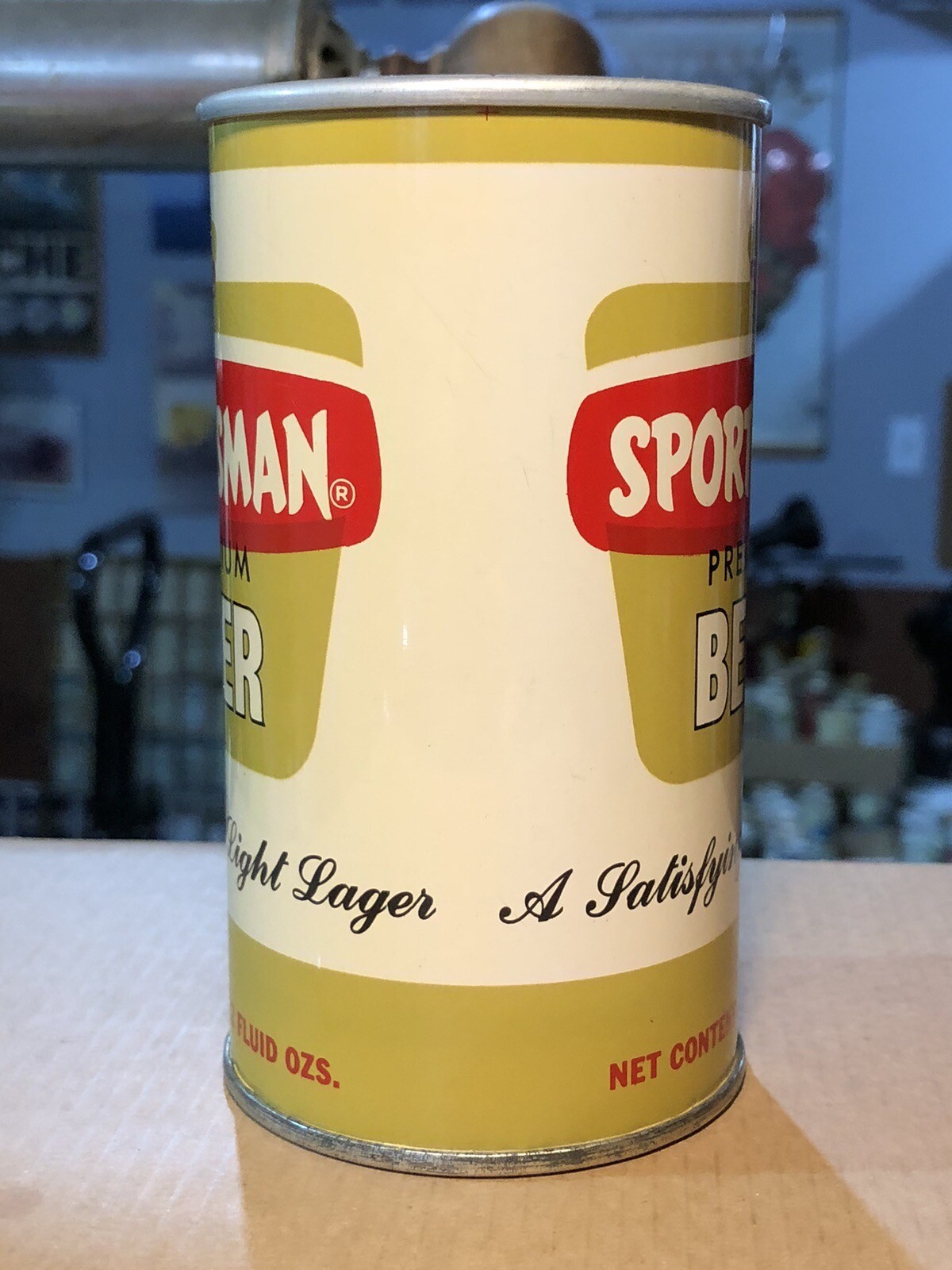 Vintage SPORTSMAN SS Beer Can Maier Brewing Los Angeles California