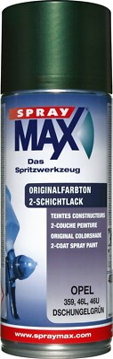 SprayMax Originalfarbton Lackspray für Opel 359 dschungelgrün met Spray 687207