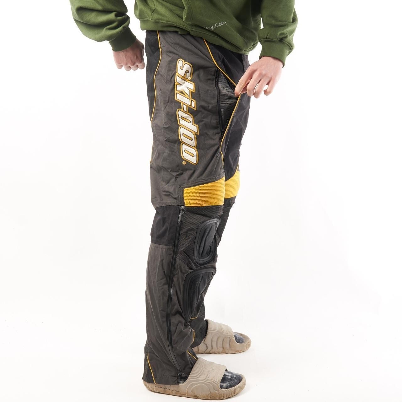 Vintage SkiDoo Snow Gear Snowmobile Pants Bibs Bombardier eBay