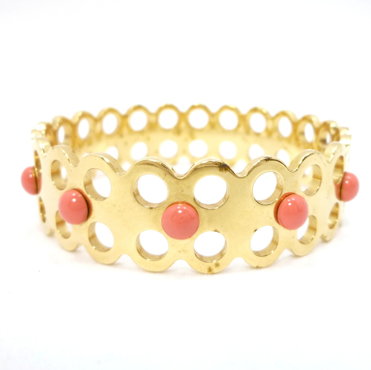 LOUIS VUITTON バングル M66529 ハイドアンドシーク サイズS Auth LOUIS VUITTON Hide and Seek Bangle Size S Bracelet M66529