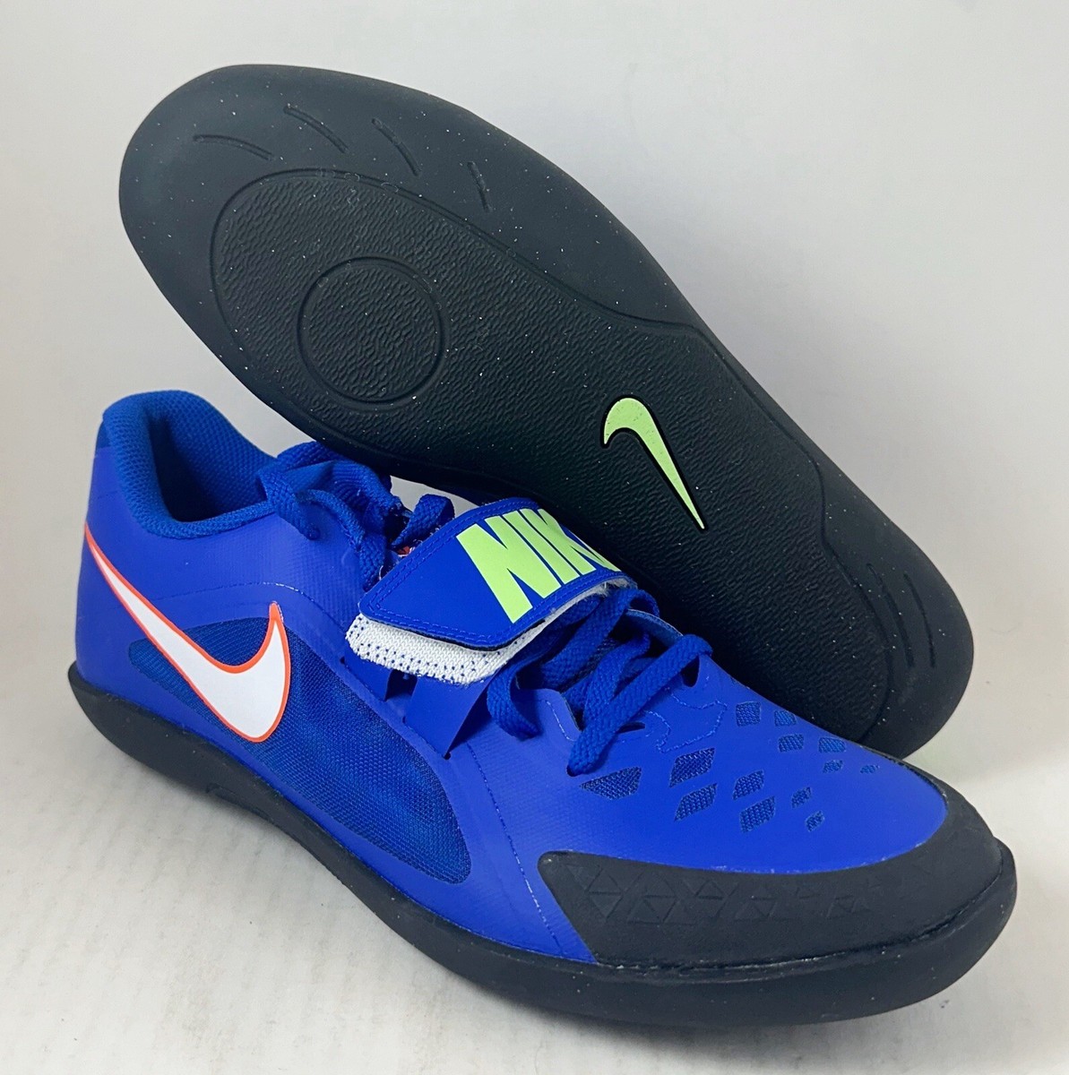 NEW Nike Zoom Rival SD 2 Throwing Shoes 685134-400 Size 8 Blue Nike Zoom Rival SD 2 Throwing Blue Track & Field Shoes Sz  main image 2