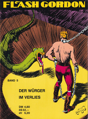 Flash Gordon Nr 5 Der Würger im Verlies Pollischansky 1976 Album