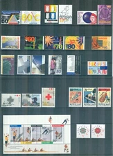 L92 Netherlands    All stamps 1992  in complete sets blocks/sheet  Very Fine MNH