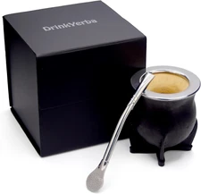 Mate De Calabaza Yerba Mate Set Traditional Gourd Cup Mate De Argentina Handcraf